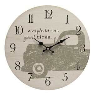 Farmhouse Truck Wall Clock